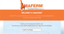Desktop Screenshot of amaferm.com